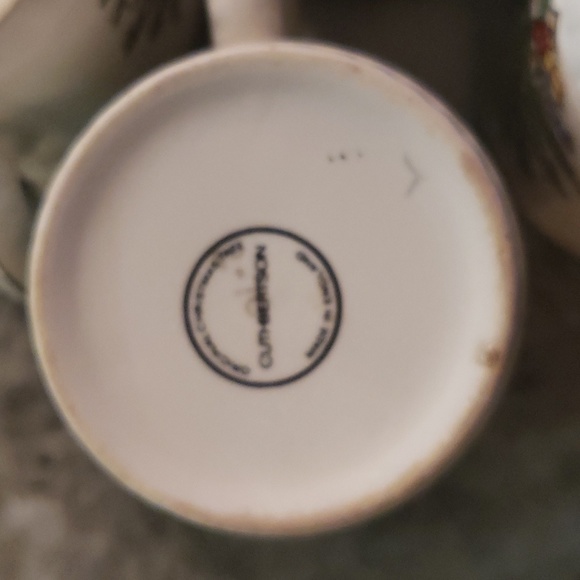 Cuthbertson Original Christmas Tree Made in England Coffee Mug Set Of 4 #2 - Picture 5 of 6